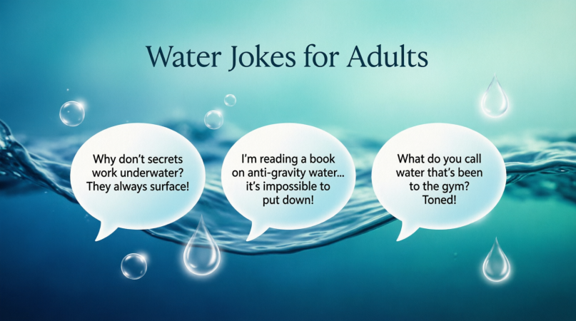 Water Jokes for Adults