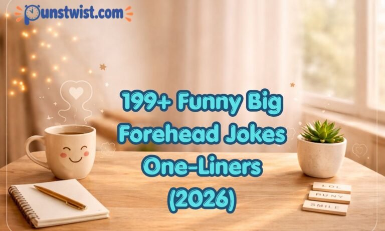 199+ Funny Big Forehead Jokes One-Liners (2026)