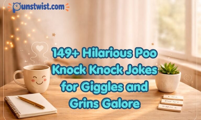 149+ Hilarious Poo Knock Knock Jokes for Giggles and Grins Galore
