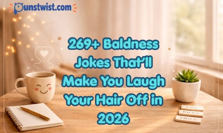 269+ Baldness Jokes That’ll Make You Laugh Your Hair Off in 2026