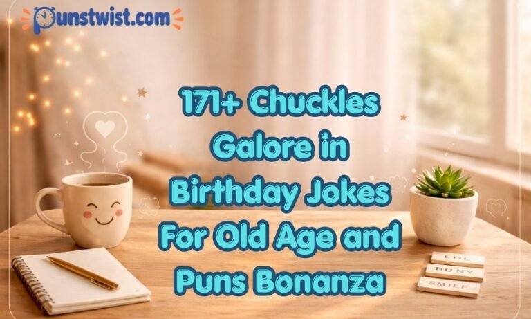 171+ Chuckles Galore in Birthday Jokes For Old Age and Puns Bonanza