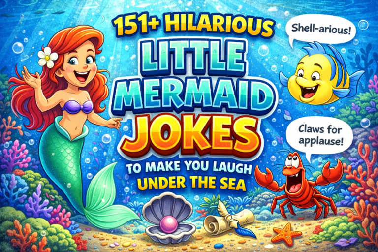 151+ Hilarious Little Mermaid Jokes to Make You Laugh Under the Sea