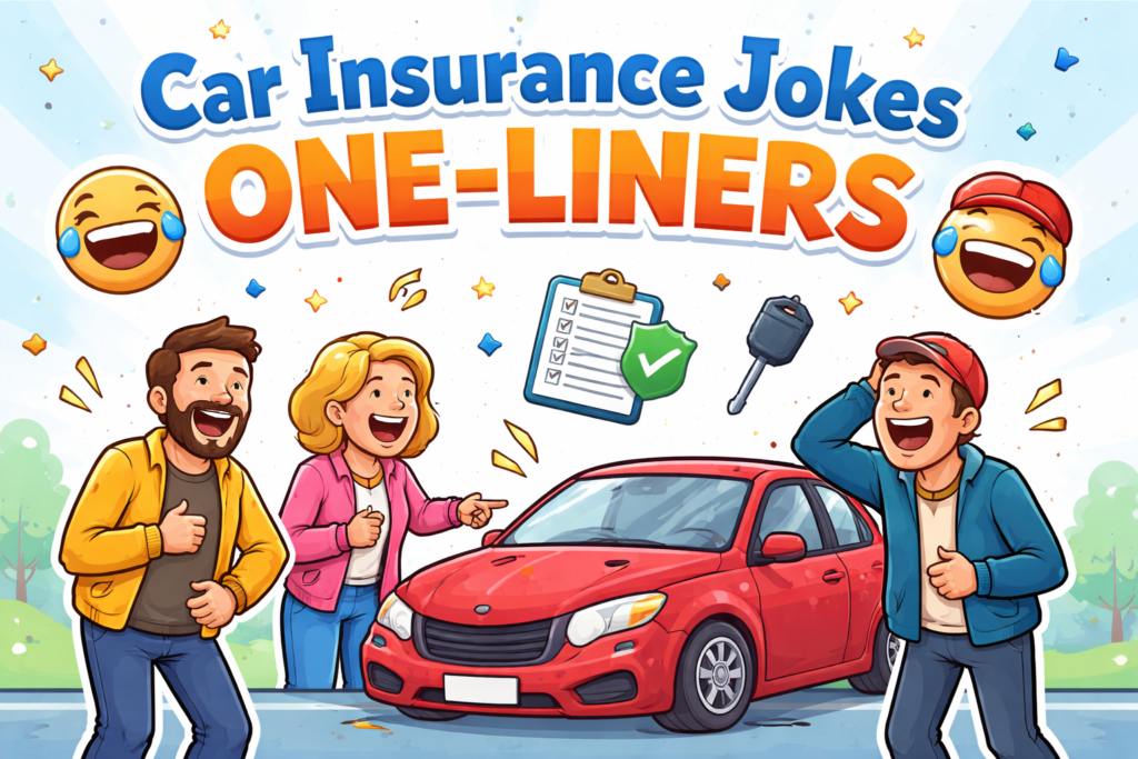 Car Insurance Jokes One-Liners