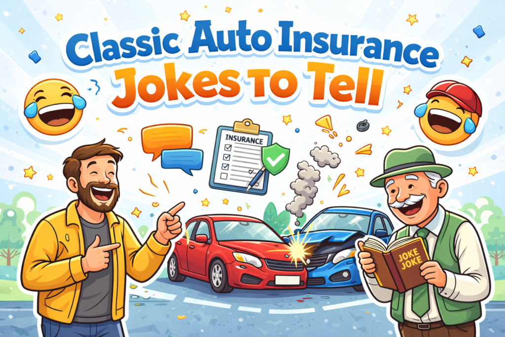 Classic Auto Insurance Jokes to Tell