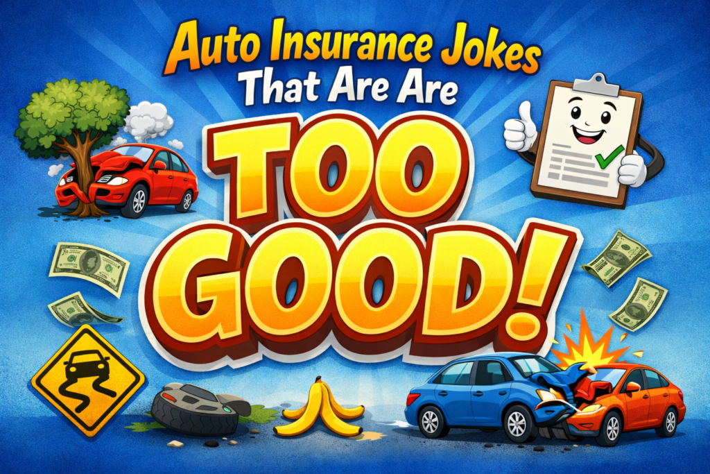 Auto Insurance Jokes That Are Too Good