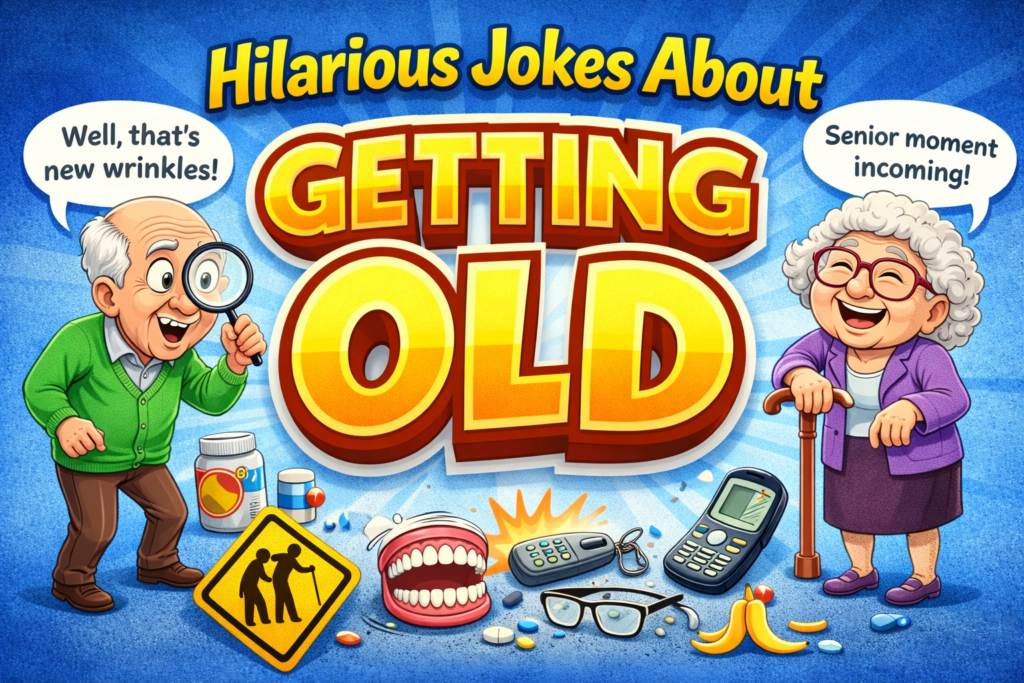 Hilarious Jokes About Getting Old