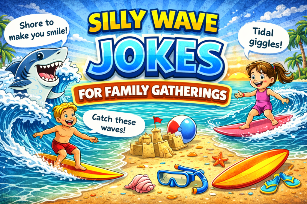Silly Wave Jokes for Family Gatherings