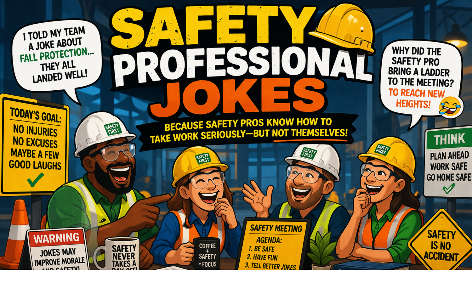 Fall Protection Humor 179+ Hilarious Safety Jokes and Puns to Keep You Laughing and Safe!