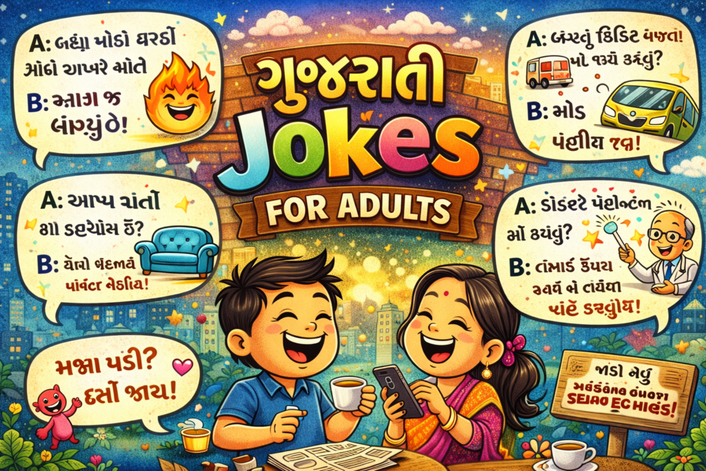 Gujarati Jokes for Adults