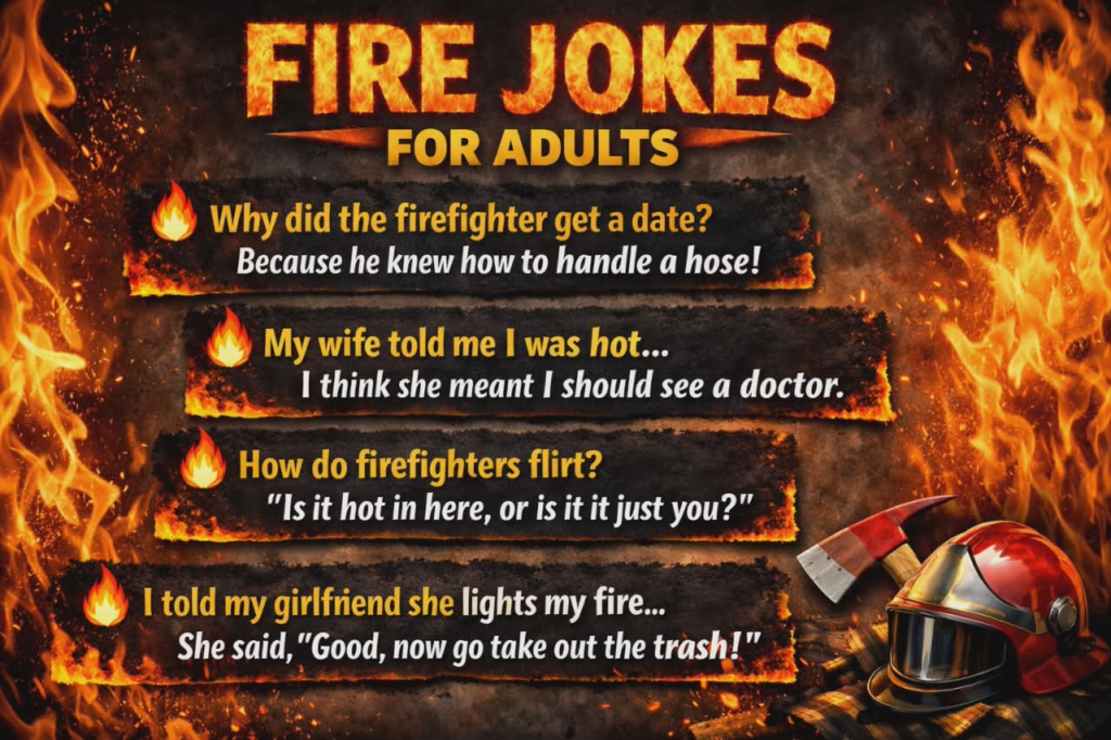 Fire Jokes for Adults