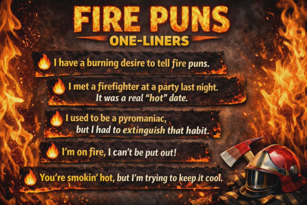 Fire Puns One-Liners