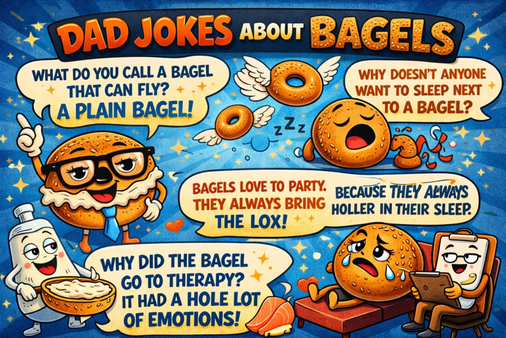 Dad Jokes About Bagel