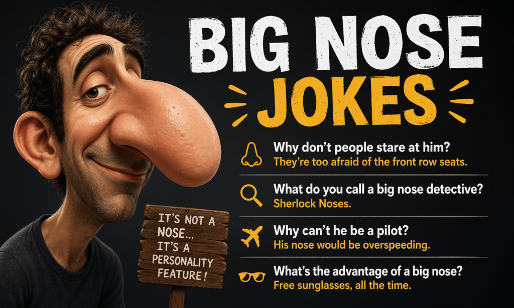 Dark Big Nose Jokes