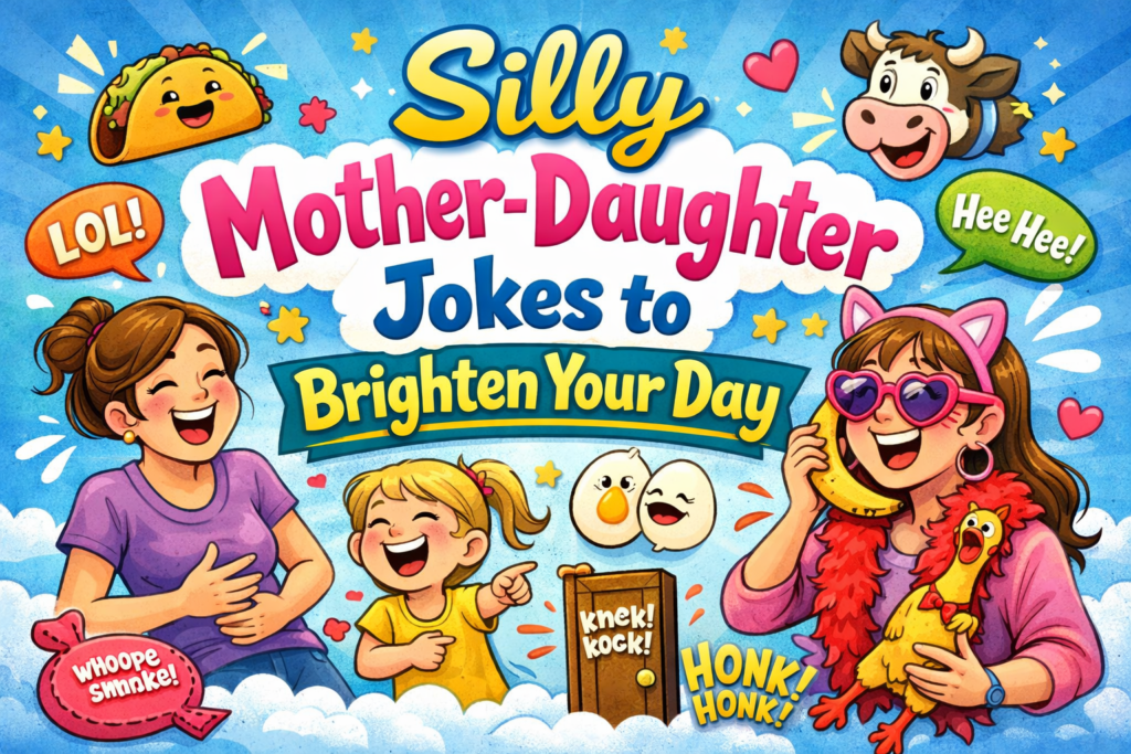 Silly Mother Daughter Jokes to Brighten Your Day