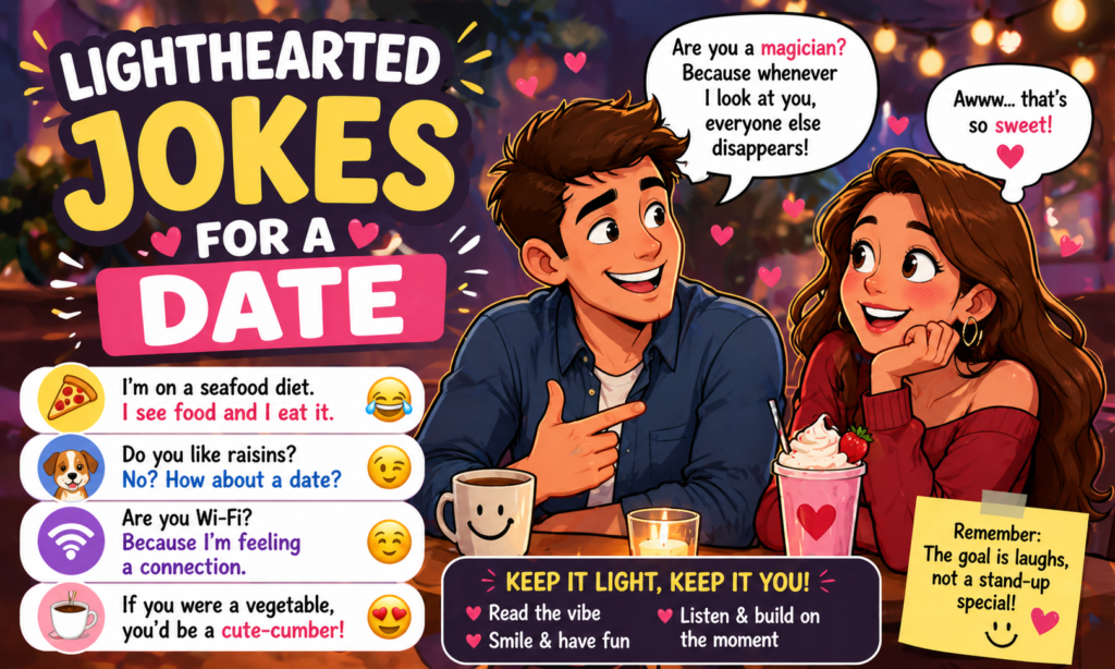 Lighthearted Jokes For A Date