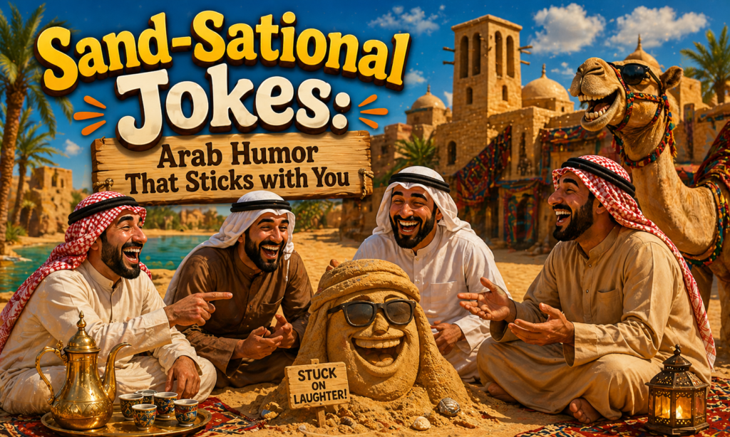 Sand-Sational Jokes: Arab Humor That Sticks with You