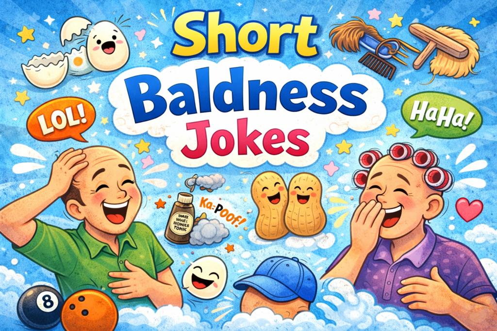 Short Baldness Jokes