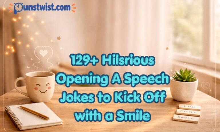 129+ Hilsrious Opening A Speech Jokes to Kick Off with a Smile
