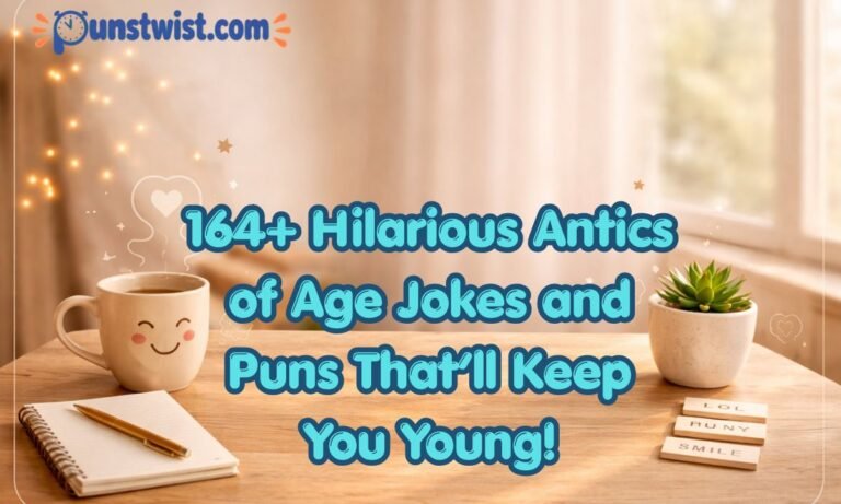164+ Hilarious Antics of Age Jokes and Puns That’ll Keep You Young!