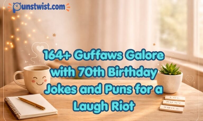164+ Guffaws Galore with 70th Birthday Jokes and Puns for a Laugh Riot