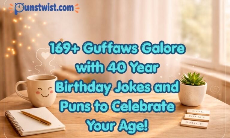 169+ Guffaws Galore with 40 Year Birthday Jokes and Puns to Celebrate Your Age!