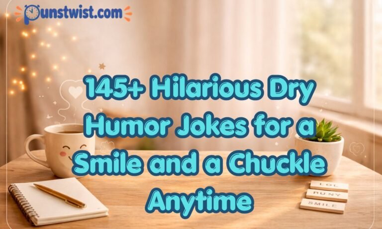 145+ Hilarious Dry Humor Jokes for a Smile and a Chuckle Anytime