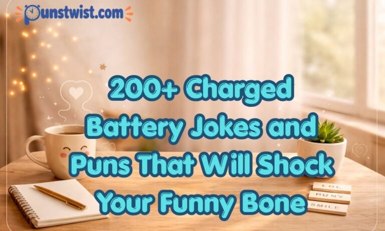 200+ Charged Battery Jokes and Puns That Will Shock Your Funny Bone