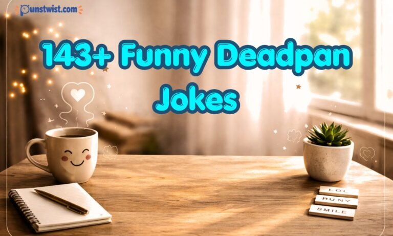 143+ Funny Deadpan Humor Jokes That Are Actually Hilarious