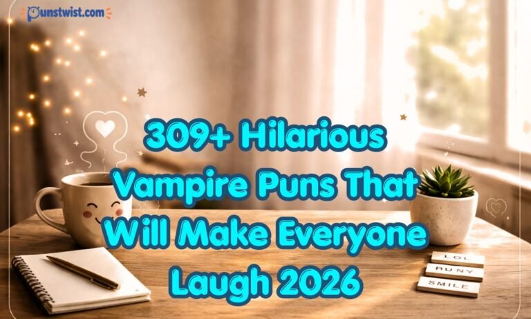 309+ Hilarious Vampire Puns That Will Make Everyone Laugh 2026