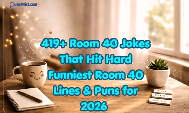 419+ Room 40 Jokes That Hit Hard Funniest Room 40 Lines & Puns for 2026