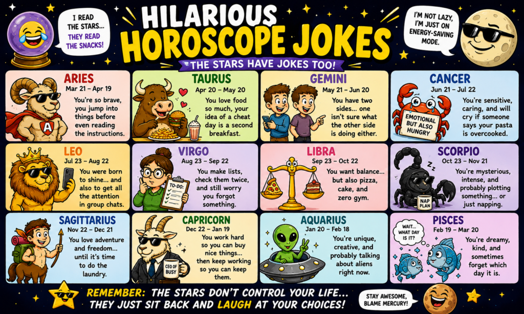 Hilarious Horoscope Jokes