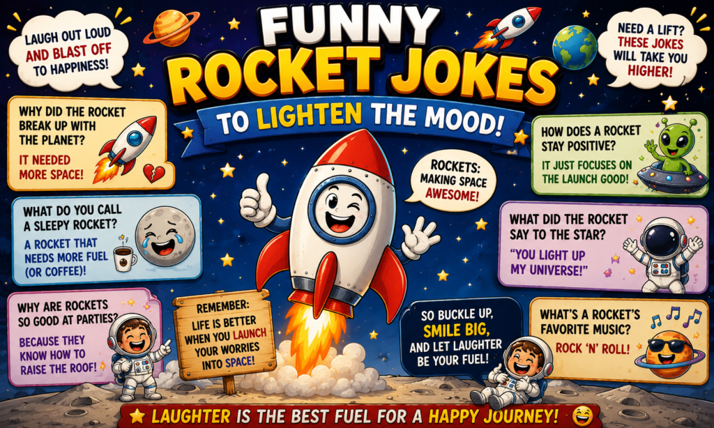 Funny Rocket Jokes to Lighten the Mood