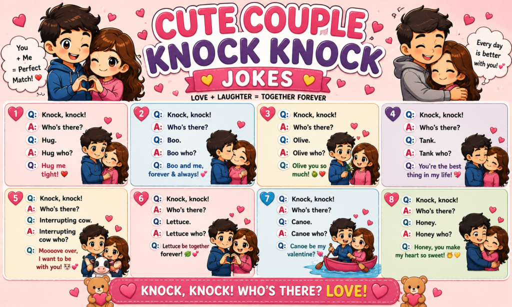 Funny Couple Knock Knock Jokes