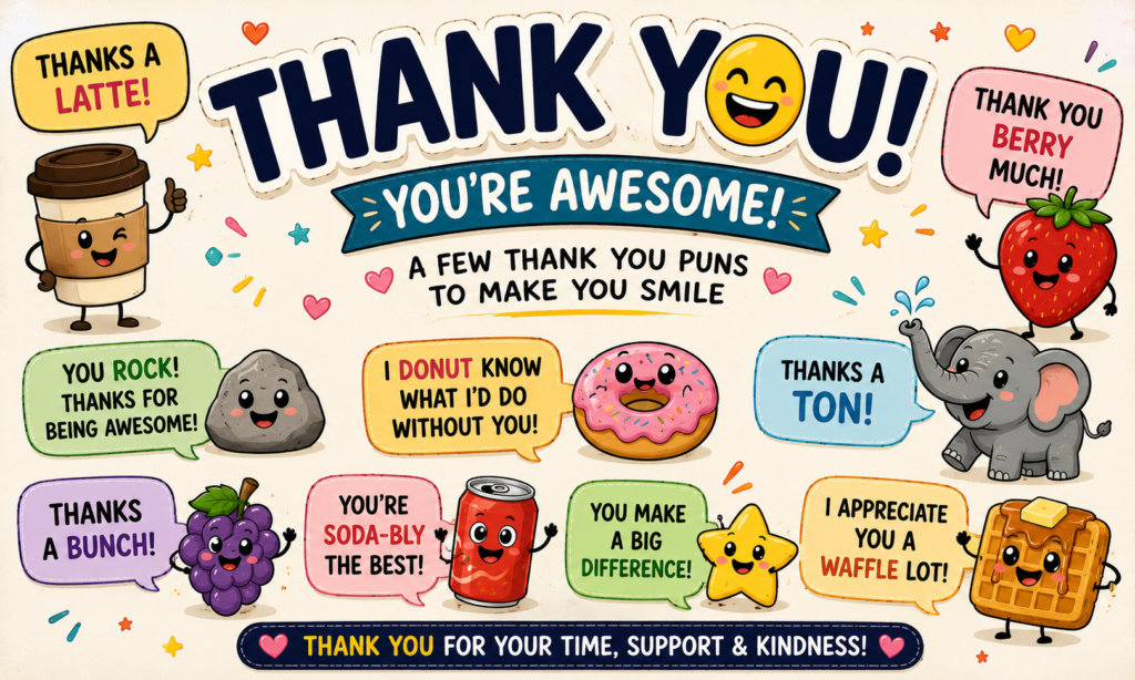 Funny Thank You Slide