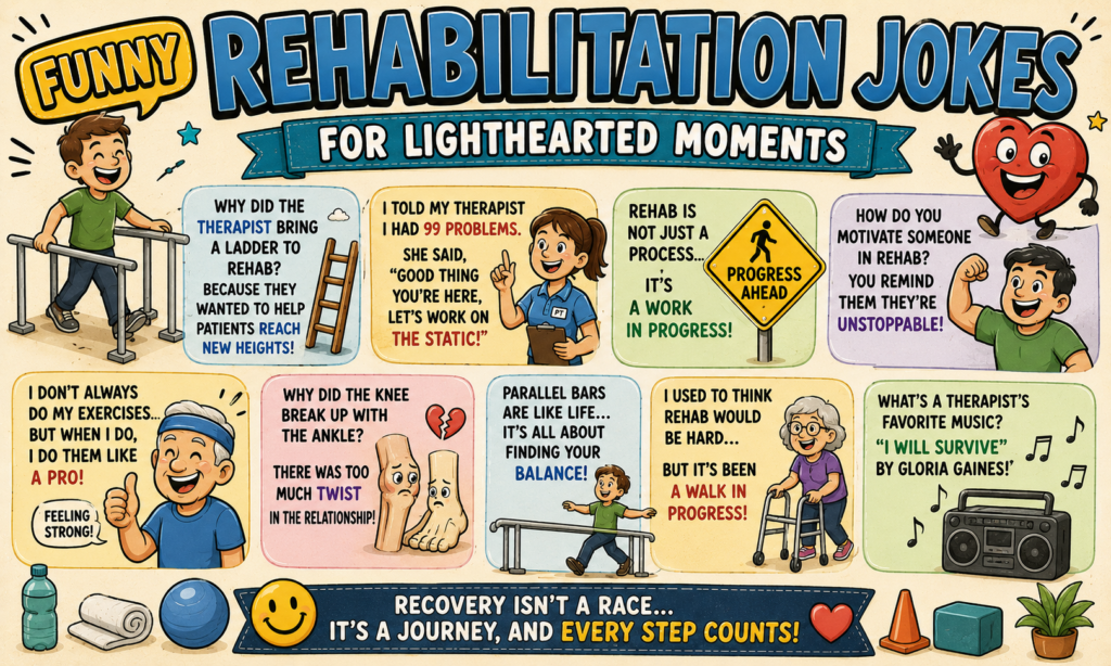 Funny Rehabilitation Jokes for Lighthearted Moments