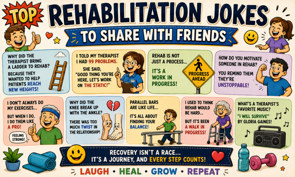 Top Rehabilitation Jokes to Share with Friends