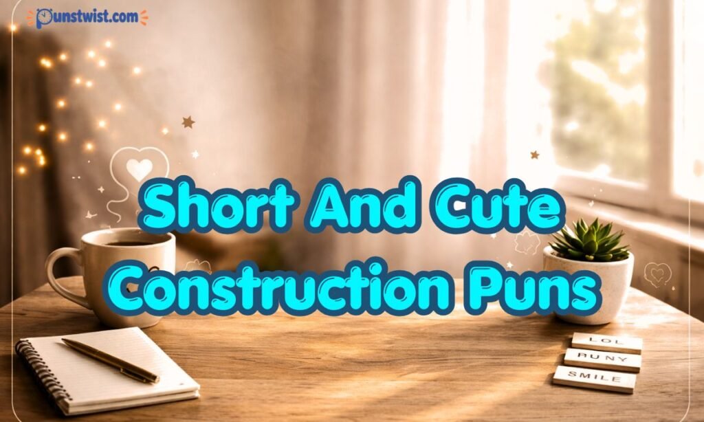 Short And Cute Construction Puns