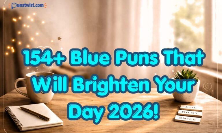 154+ Blue Puns That Will Brighten Your Day 2026!