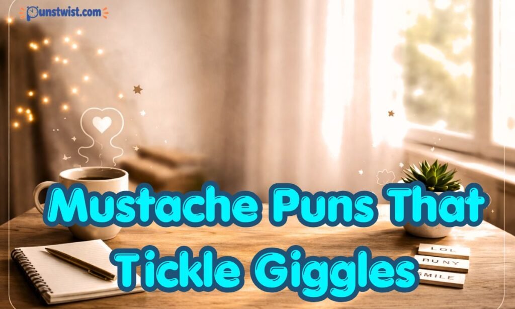 Mustache Puns That Tickle Giggles