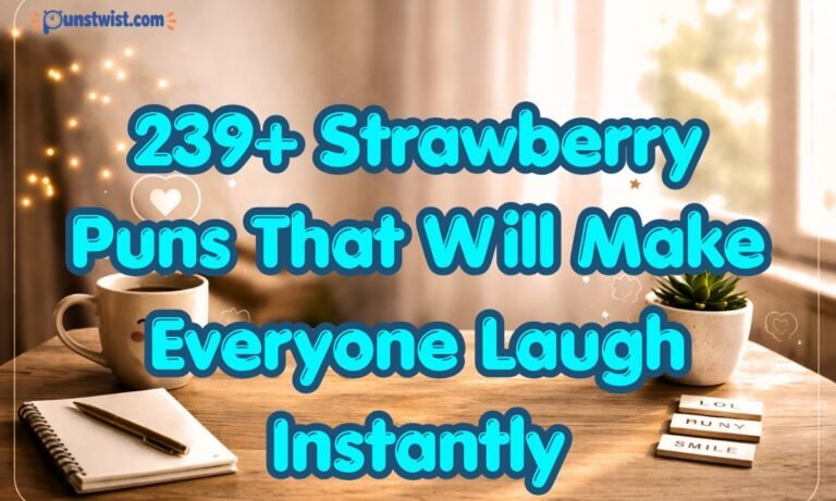 239+ Strawberry Puns That Will Make Everyone Laugh Instantly
