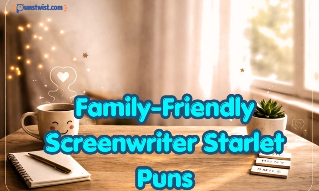 Family-Friendly Screenwriter Starlet Puns