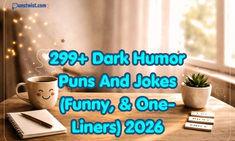 299+ Dark Humor Puns And Jokes (Funny, & One-Liners) 2026
