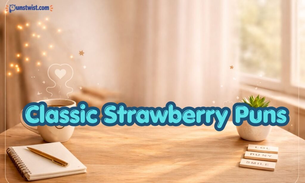 Classic Strawberry Puns