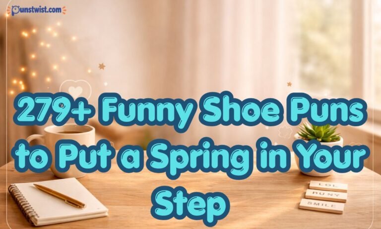 279+ Funny Shoe Puns to Put a Spring in Your Step