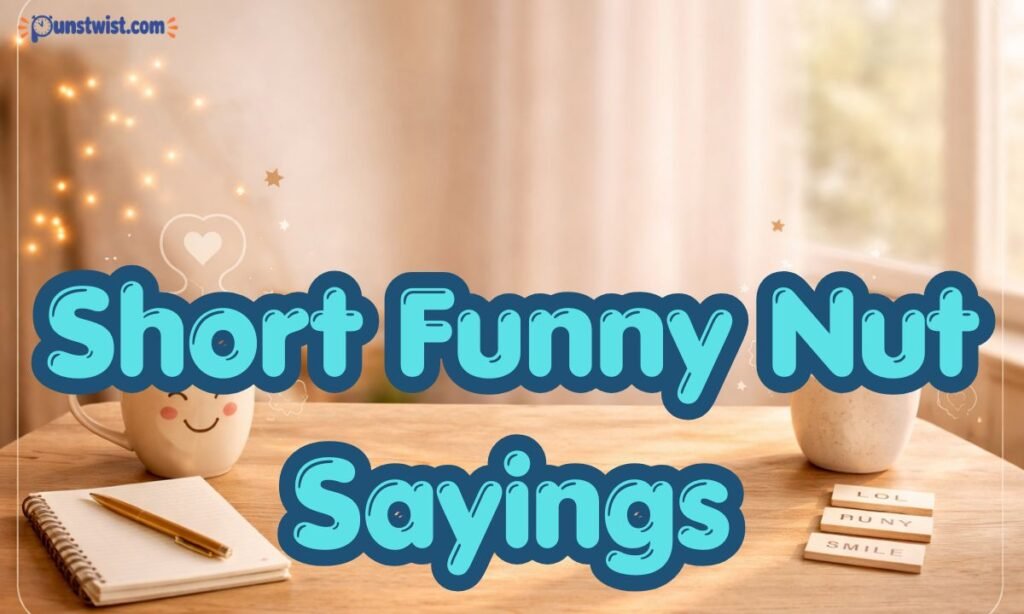 Short Funny Nut Sayings