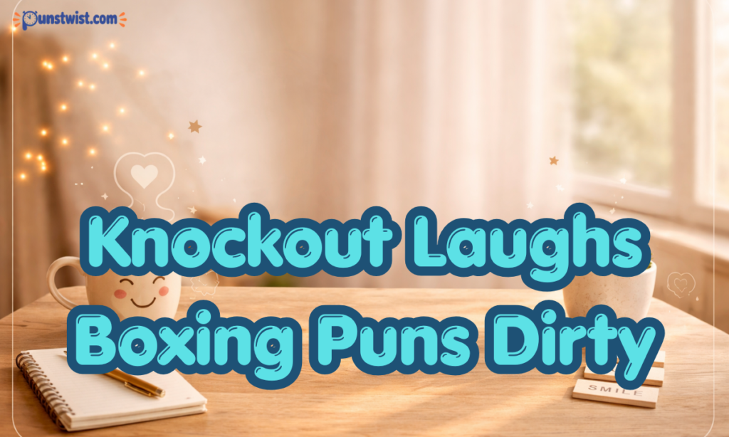 Knockout Laughs Boxing Puns Dirty