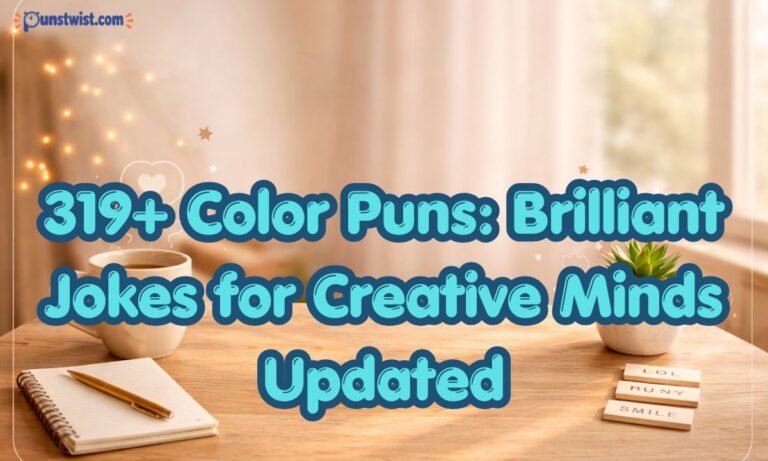 319+ Color Puns: Brilliant Jokes for Creative Minds Updated