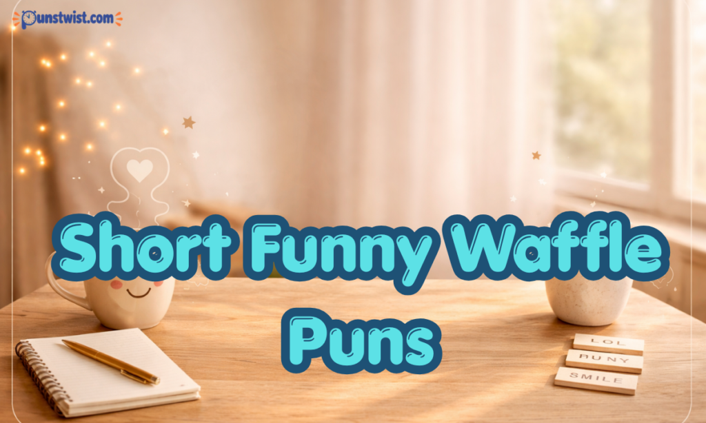 Short Funny Waffle Puns