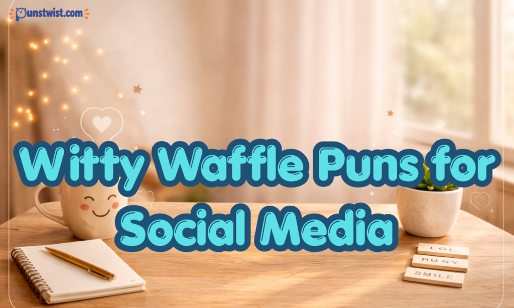 Witty Waffle Puns for Social Media