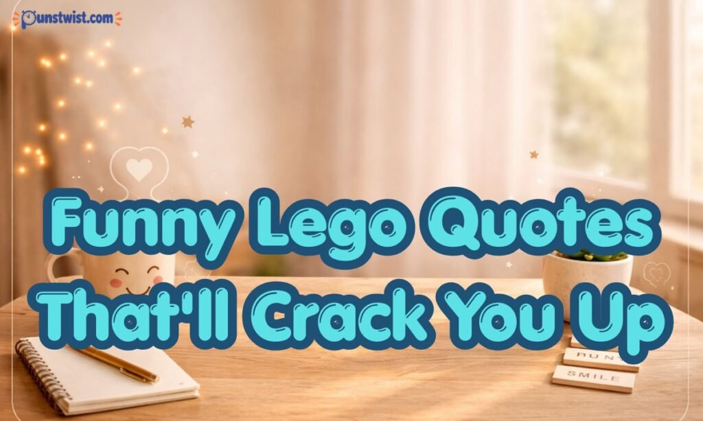 Funny Lego Quotes That'll Crack You Up